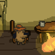 Illustration for article titled Someone made a free game about the “This Is Fine” dog, and it’s surprisingly lovely